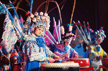 金龍大鼓、紅鼓